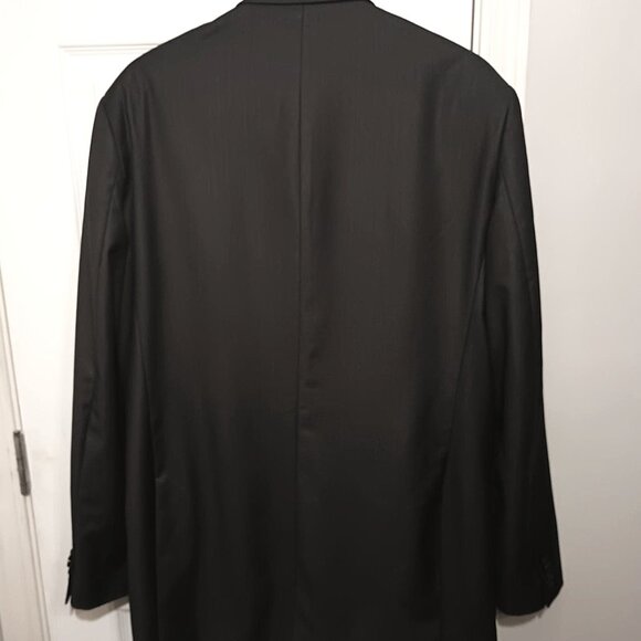 Demantie Men Gray Suit Jacket Only  42L - Picture 7 of 12